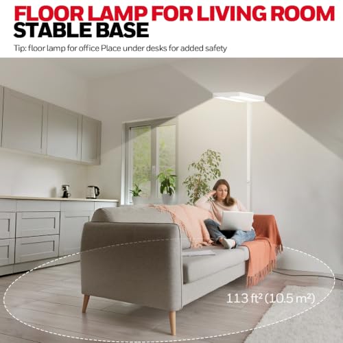 Honeywell 02E Sunturalux LED Floor Lamp 6000LM for Living Room