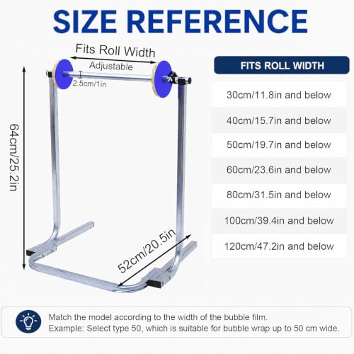 YZHYY Bubble Wrap Roll Dispenser for Packing Shipping