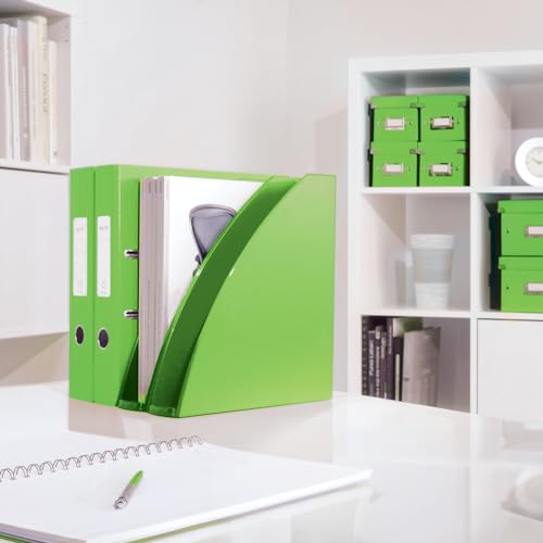Leitz 52771054 A4 Magazine File, Wow Range, Green