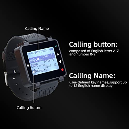 Retekess T128 Restaurant Pager System, Nurse Call System