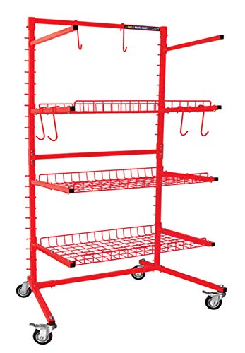 400 Lbs. Capacity 3-Shelf Parts Cart