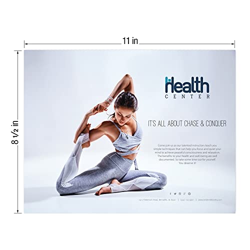 Office Depot Double-Sided Presentation Paper, Matte, 8 1/2in. x 11in., 32 Lb, Pack Of 100 Sheets, 124212