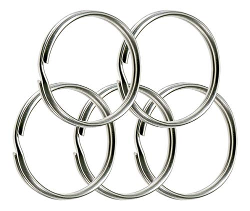 Lucky Line 3" Nickel Plated Split Ring, 25 per Box (79100)