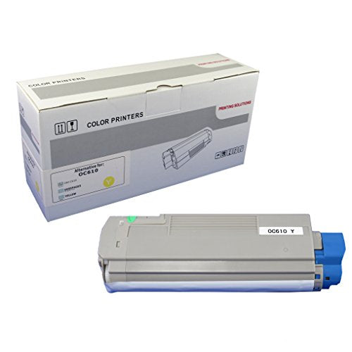 Okidata Brand C610n Standard Page Yield Yellow Toner - 44315301