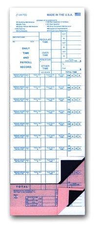 Job Time Tickets - Import Car Dealers - Large