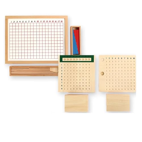 LLTCMAOYI Montessori Mathematical Operation Material Board Teaching AIDS, Early Learning Tools for Mathematics