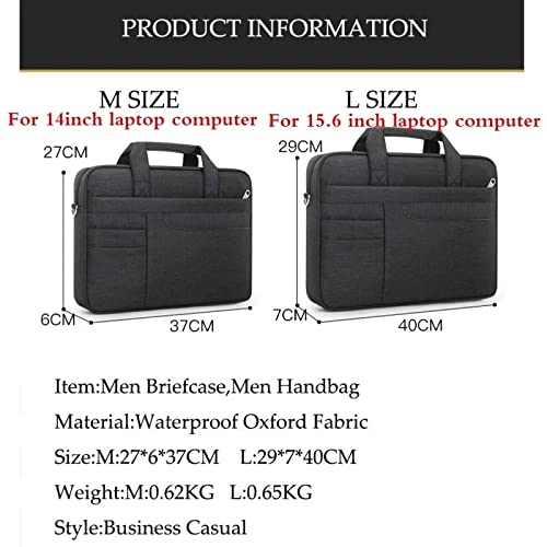 SIDUFHAOPKLL 2022 Men Business Messenger Shoulder Bags Women Handbag For Laptop Briefcases Crossbody Bag(27cm-6cm-37cm)