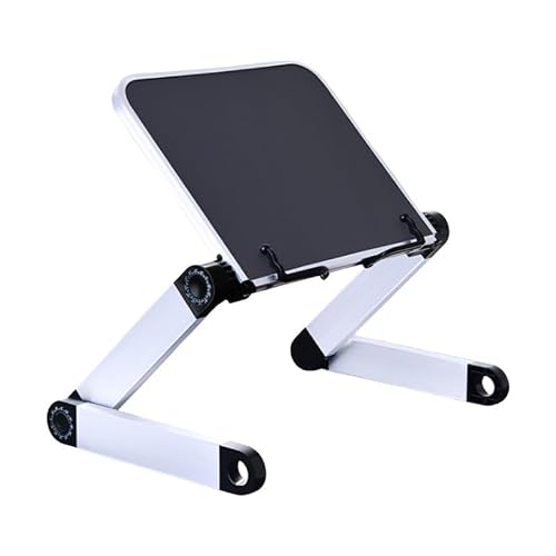 BXFIRS Aluminum Alloy Book Stand Density Board Reading Rack Raised Lowered Holder(D)