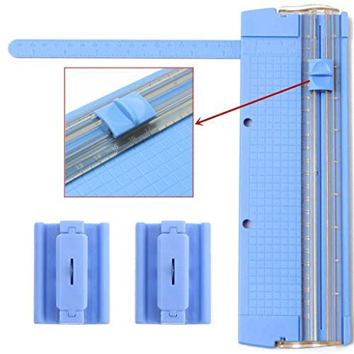 6 Portable A4 Precision Paper Card Trimmer Photo Cutter Cutting Mat Blades Office Kit