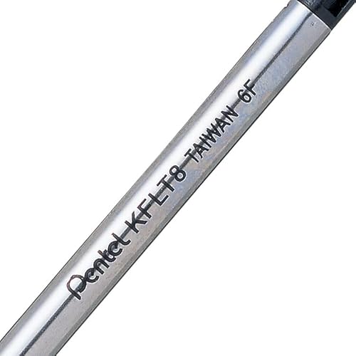 Recycology 0.8 mm Tip Sterling Excel Black Ink Refill (Pack of 12)