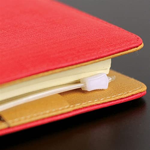 Filing Envelopes 5pcs A5 A6 A7 File Holder Standard Transparent PVC Loose Leaf Pouch with Self-Styled Zipper Filing Organizer Product Binder Plastic Folders (Color : A7)
