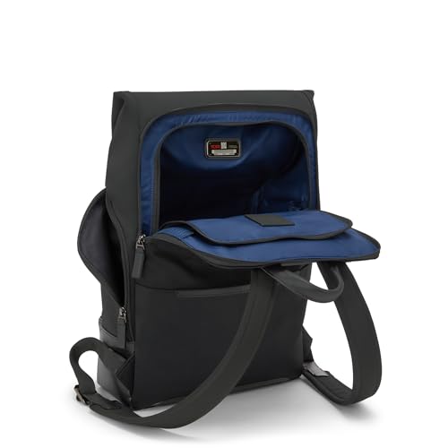 Tumi Unisex Osborn Roll Top Backpack, Midnight Black, One Size
