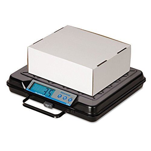 Brecknell GP100 Portable Electronic Utility Bench Scale 100lb Capacity 12 x 10 Platform