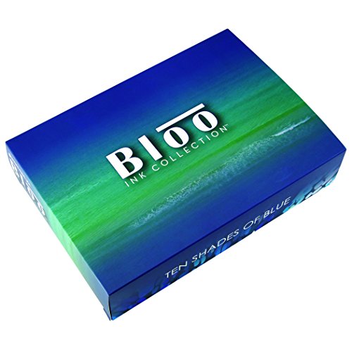 Monteverde Bloo Collection Fountain Pen Ink Gift Set, 10pc
