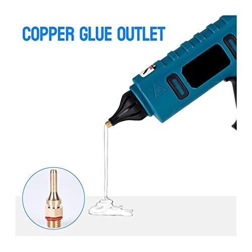 LIBODD Hot Glue Gun High Temperature Hot Glue Gun DIY Heat Repair Tool Electric Hot Melt Glue Gun for DIY Arts, Crafts and Quick Repairs(Option 2)