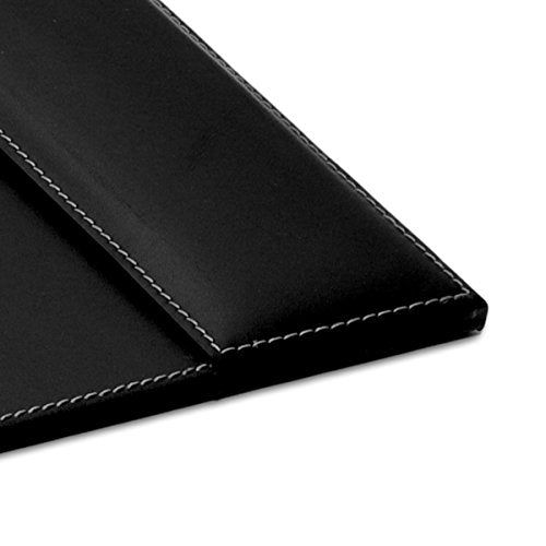 Dacasso Leather Desk Calendar pad, 34 x 20, Rustic Black (P1250)
