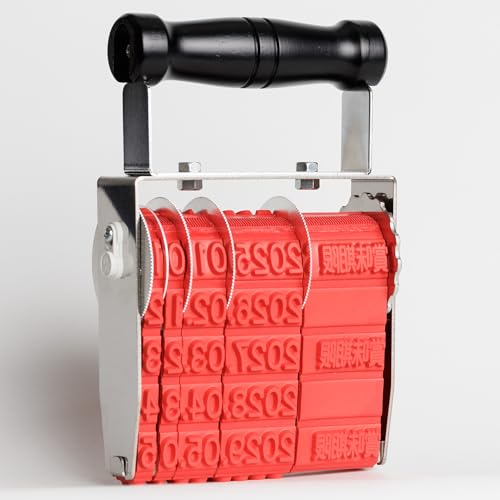 BS-14H100W12L Custom Rotating Rubber Stamp, Fully Customizable, Impression Letter Height 0.43-0.55 inch (11-14 mm), Impression Width 3.94 inch (100 mm) or Less, 10-12 Rows, Made in Japan