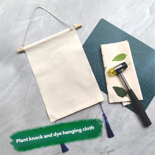 EINCORN Childrens Phytology Rubbing Art Set Safe Fabric Printing Set for Creative Nature Exploration and Learning Development Plant Rubbing Tool