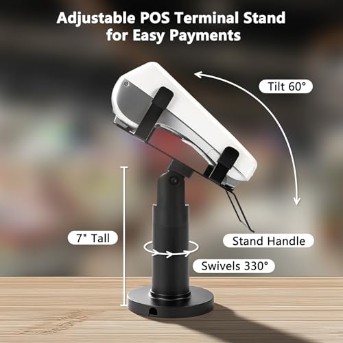 CRIZISTON Square Terminal Stand for Pax A80