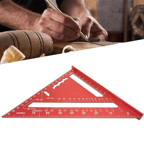 Triangle Ruler - Carpenter Tools Metric Engineer Scale Innovative Rafter Square Tool Architect