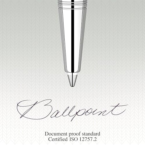 Parker QUINKflow Ballpoint Pen Refills Medium Point Black Ink 6 Count Value Pack - Compatible with Parker Jotter Pens