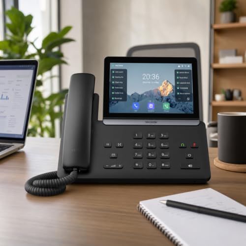 Yealink SIP-T88W 16-Line VoIP Phone with 7" Touchscreen & Wi-Fi 6