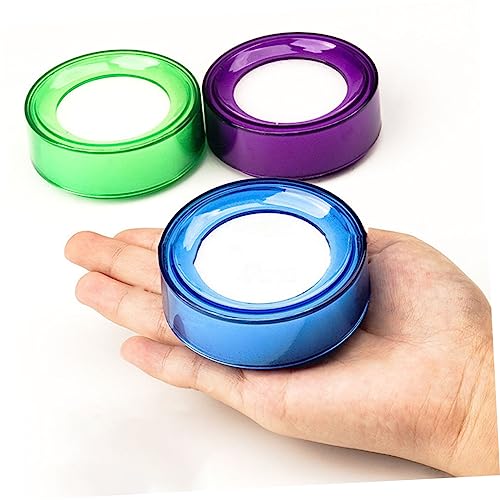 20 pcs Money Counting Water Box Finger Moistener for Counting Money moisturizer SPF Finger Damper Counting Paper Spong Tool Accessories soonges Office humidifier Manual Plastic (Assorted Colorx