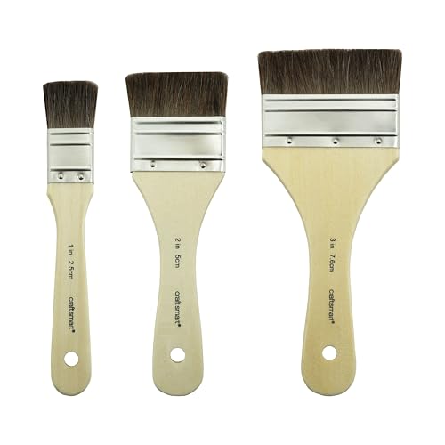 12 Packs: 3 ct. (36 Total) All Purpose Pony Bristle Brushes by ArtMinds™