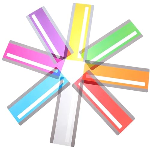 Reading Guide Strips Reading Strips 16Pcs Reading Guides Strips Bookmark Tools Overlays Rulers Page Markers Study Aids Bookmarks School Supplies