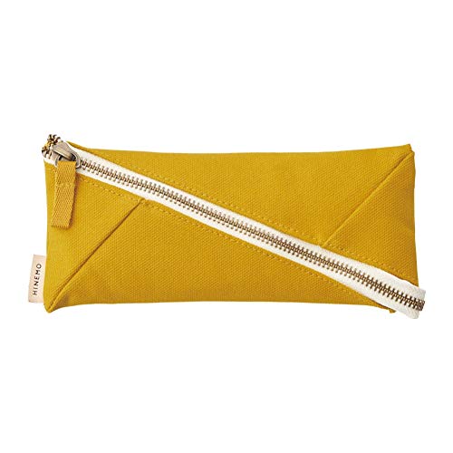 Lihit Lab A7900-5 HINEMO Wide Open Pen Pouch, Yellow, S