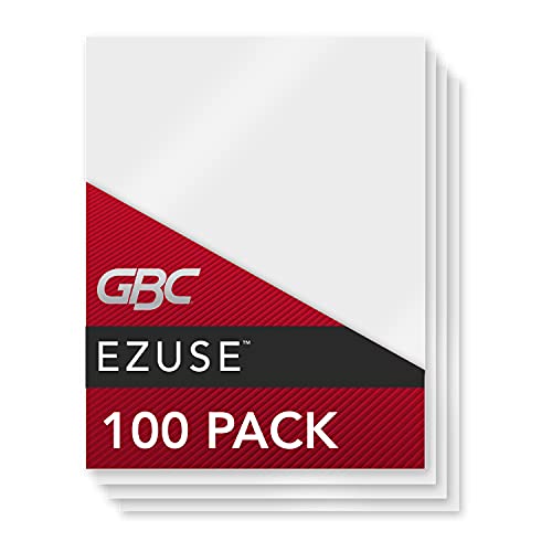 GBC Swingline Thermal Laminating Sheets / Pouches, Letter Size, 7 Mil, Speed Pouch, EZUse, 100-Count (3200717)