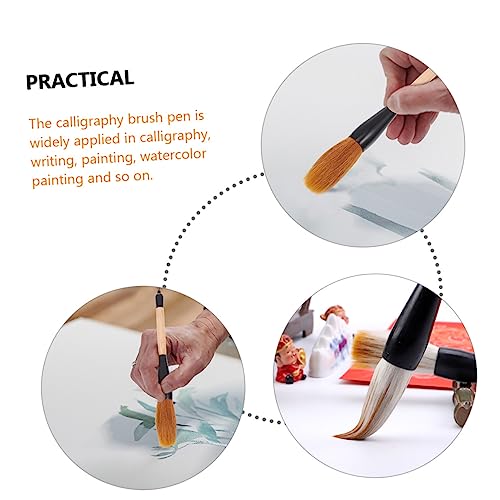Chinese Caligraphy Brush, 8 Pcs Writing Brush Chinese Calligraphy Brush Calligraphy Pen Brush Pens Calligraphy Japanese Sumi Brush Line Paint Brush Calligraphy Brush Pens Calligraphy Accessories