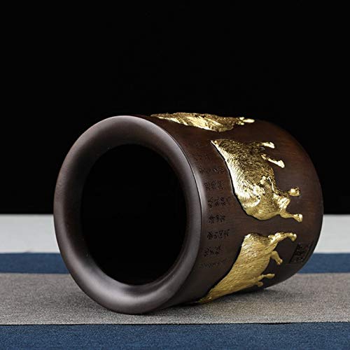 QTBH Pen Holder Creative Pen Pencil Holder,Office Desk Organizer Pen Pencil, Desktop Pencil Cup Stationery Organizer for Office Desk Accessory Pencil Holder Pencil Cup
