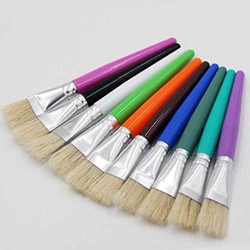HBJWOV 20Pcs/Set Drawing Painting Nylon Brushes Set Oil Watercolour Art Painting Brushes Set Artist Drawing Tools Accessories