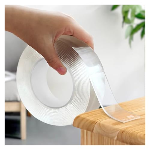 DSWMY 2mm Double-Sided Tape 5M Wall Stickers Home Improvement 1M/2M Strong Thicken Tapes Adhesif Double Face(5 M,30 MM)