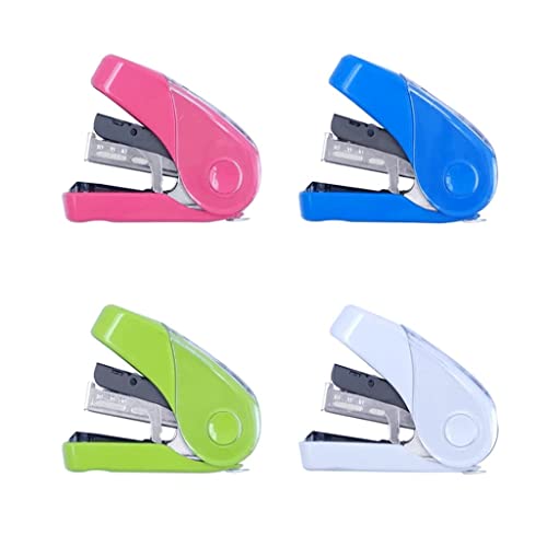 Mini Portable Desk Staplers Office Staplers Small Manual Staplers Household Supplies Effort-Saving Desktop Stapler