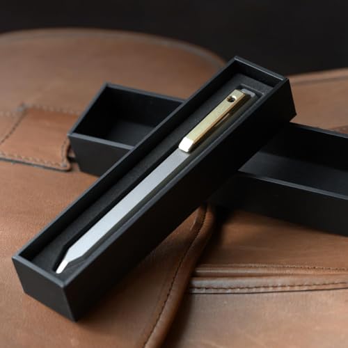 PROOF Bolt-Action Ballpoint Pen, Machined Aircraft Grade Aluminum