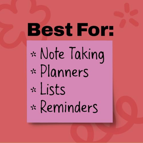 Post-it Notes, 3 x 3 in, Sunburst Collection, 18 Pads, 100 Sheets/Pad