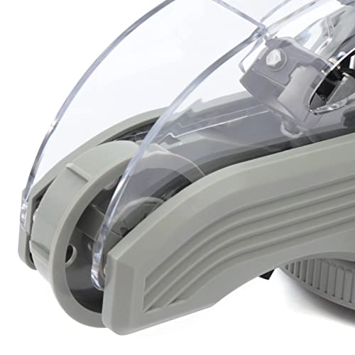 Tape Dispenser Automatic Rotary Disc Tape Cutting Machine Adjustable Office School Electric Tape Dispensers for Cutting Scotch Tape Double-Sided Tape
