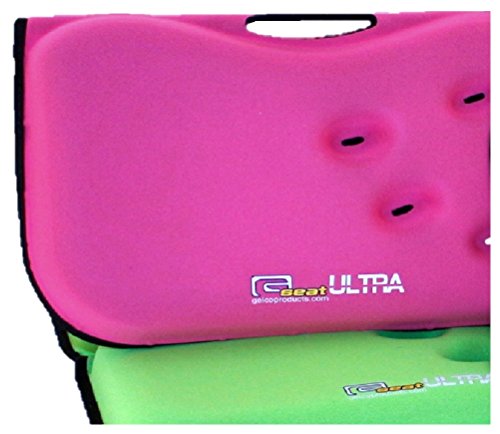 GSeat Ultra Large Gel and Foam Coccyx Seat Cushion for Back Pain Relief, Sciatica, Low Back, Tailbone-Pain, Pressure Relief, Seat Pad for Office, Home, Driving, Meditation Anywhere You Sit.(Green)