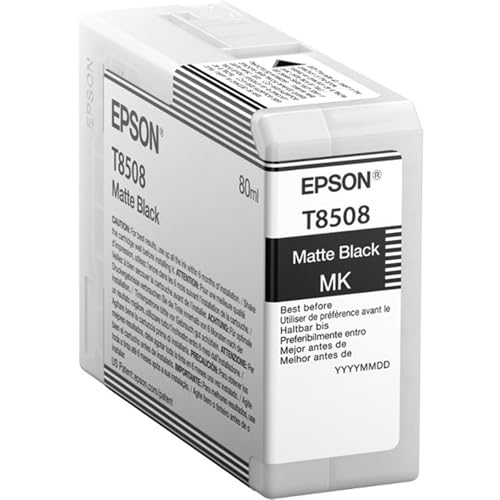 Epson T850800 T850 UltraChrome HD Matte Black -Ink