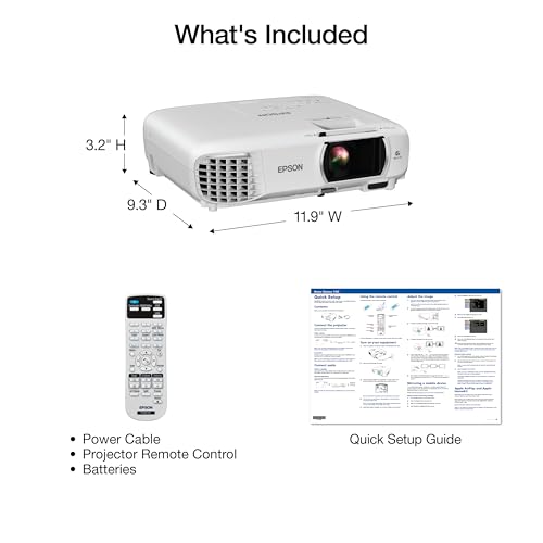 Epson Home Cinema 1100 3-Chip 3LCD 1080p Home Theater Projector