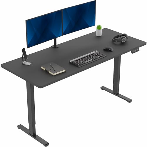 VIVO Black 71 x 30 in Standing Desk, DESK-KIT-E2B71B