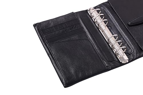 Franklin Planner 86077 French Seam Binder 25mm Compact Black