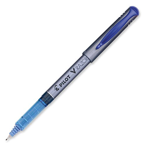Pilot : Razor Point Liquid Ink Porous Point Stick Pen, Blue Brl/Ink, Extra Fine -:- Sold as 2 Packs of - 12 - / - Total of 24 Each