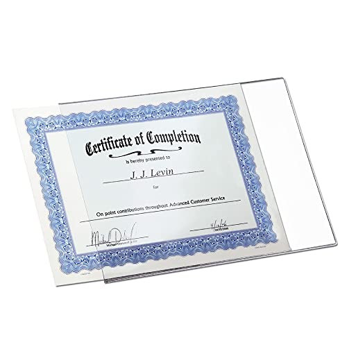 Trainers Warehouse 25 DocU-Sleeves 8.5x11 ++Plus++ backings for Hanging