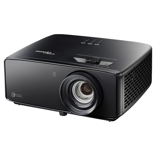 Optoma UHZ58LV 3000-Lumen 4K UHD Portable Dual Laser Projector - Black