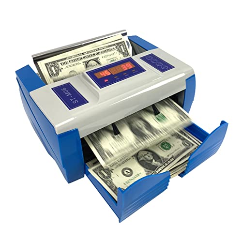 Money Counter Machine, Bill Counter, Money Machine M06 Portable And Portable Small Cash Detector Is Suitable For Many Foreign Currencies Such As , Euro, Taiwan Dollar, Etc. for Banknotes Detecting