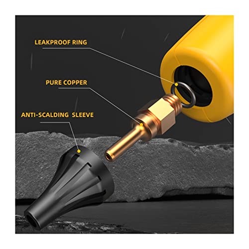 LIBODD Hot Glue Gun 100W Cordless Lithium Battery Hot Melt Glue Gun with Digital Display Replaceable Nozzle Use 11mm Glue Stick Wireless Tools for DIY Arts, Crafts and Quick Repairs(Set-2)