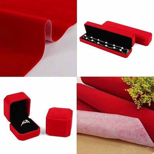 PIVWZLQX Self Adhesive Felt Sheets, Felt Sheet with Adhesive Backing Felts Fabric Peel and Stick Felts Liners for Arts Crafts Drawer Jewelry Box (Black,80 Pieces)